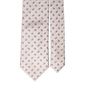 Trussardi Silk Ivory Silk Tie / Néw No Tags